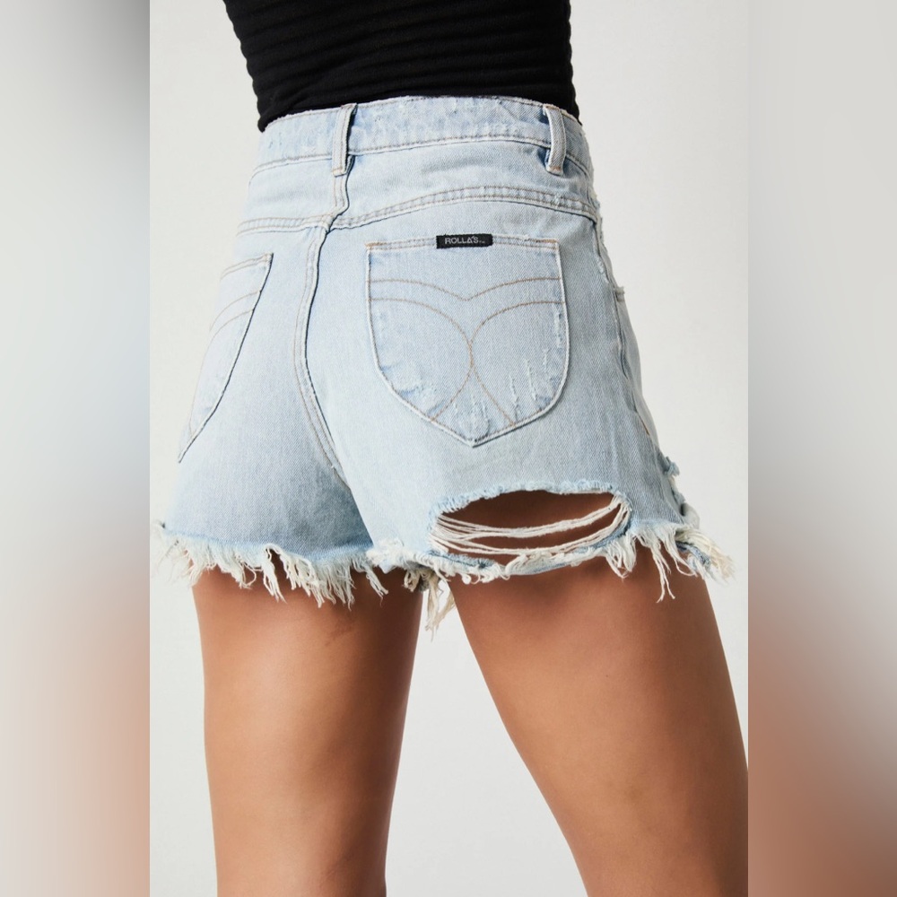 Rolla's Duster Short Layla in color: Bleach